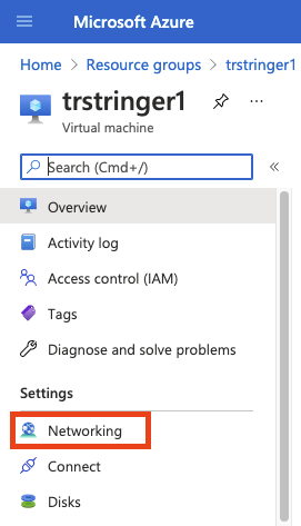 VM networking