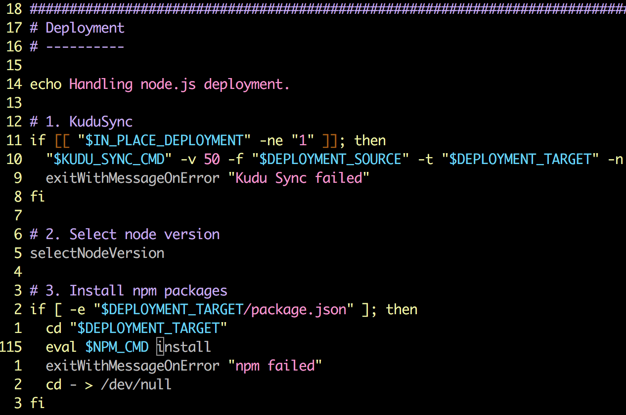 Kudu and Node.js